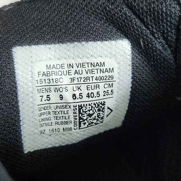 Converse Zakim Ox tropical print low top sneakers Hawaii flower hibiscus 9 - Picture 10 of 11